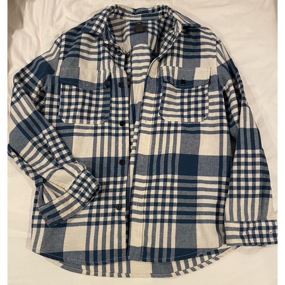 H&M Tops - H&M > Plaid Shacket